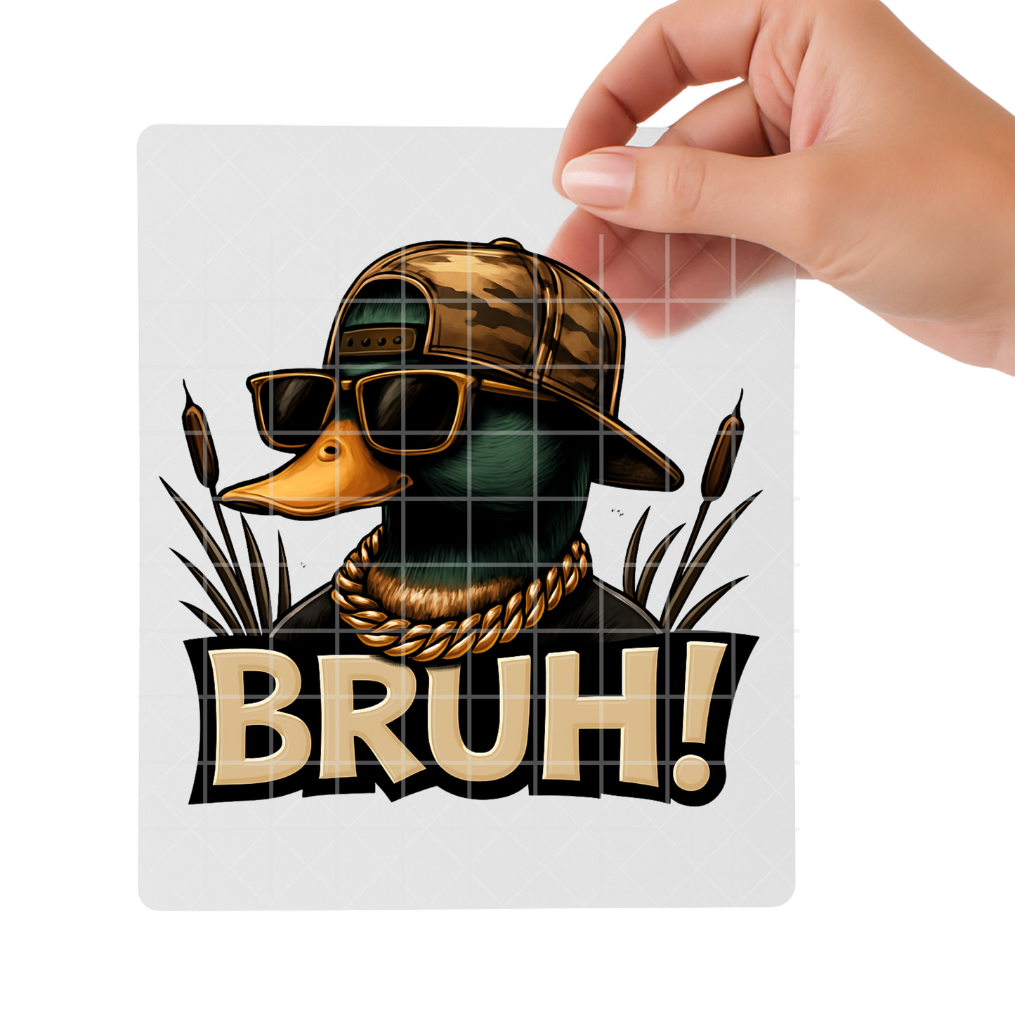 Bruh Duck- Youth DTF Transfer