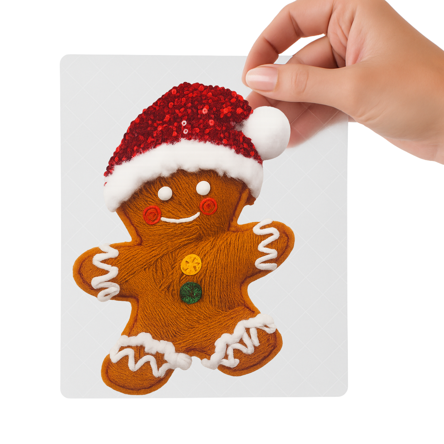 Jolly Gingerbread - Adult DTF Transfer