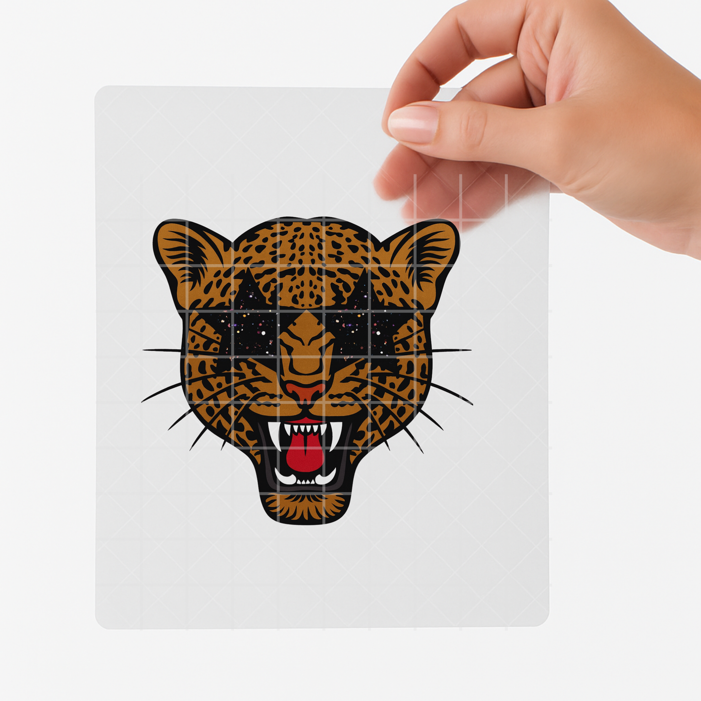 Leopard w/Star Shades DTF Transfer