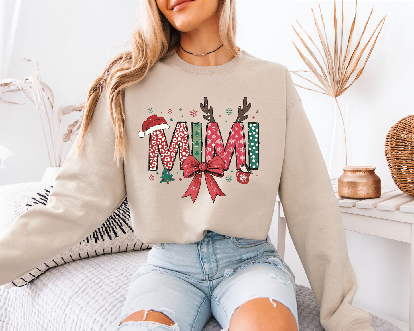 Merry MiMi Christmas Transfer