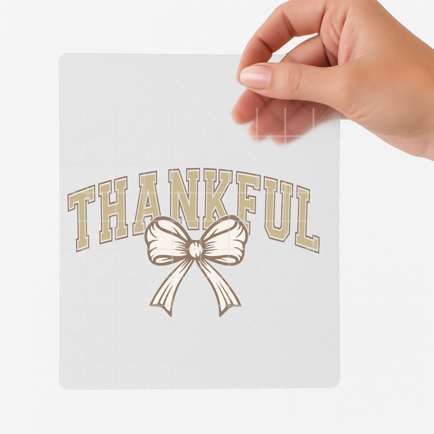 Thankful Bow – Adult DTF Transfer
