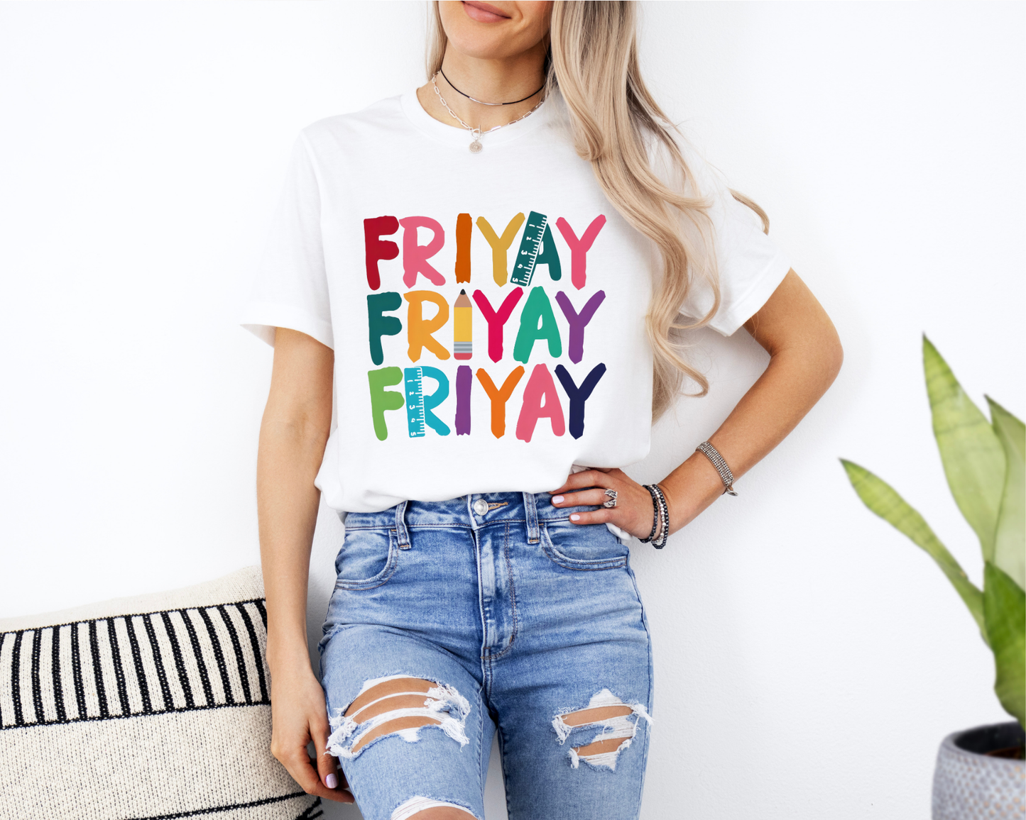 Teacher FriYAY Color Pop DTF Transfer