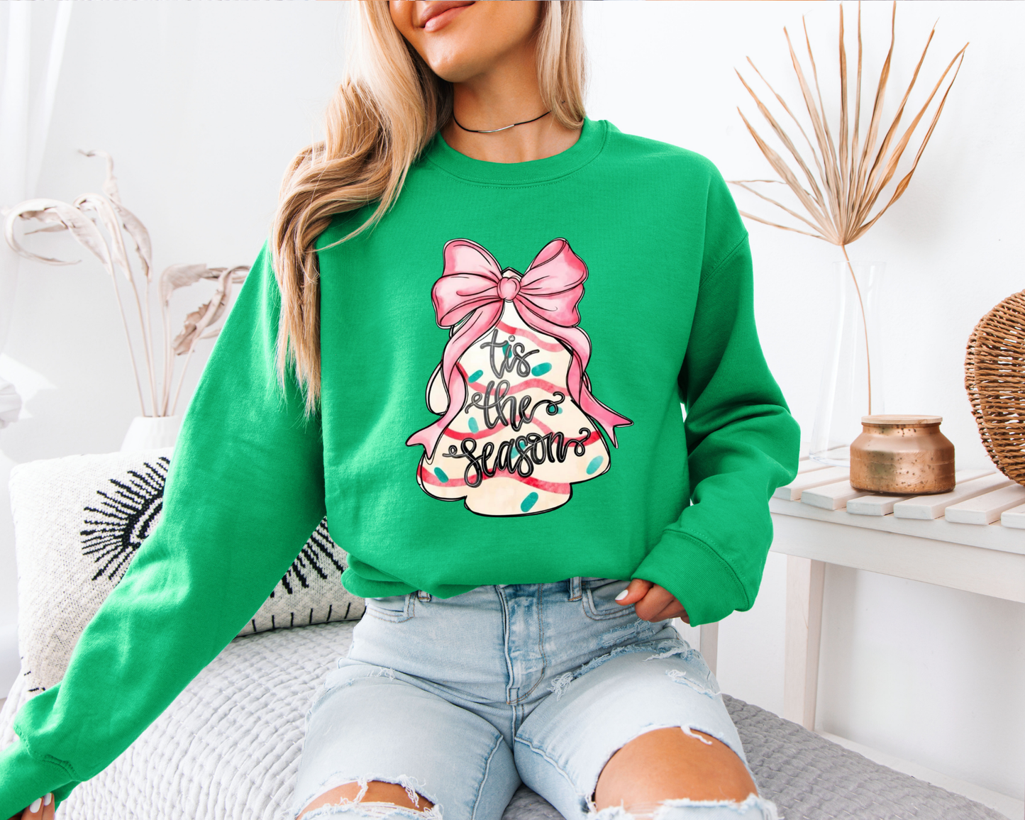 Tis the Season Christmas Tree Transfer