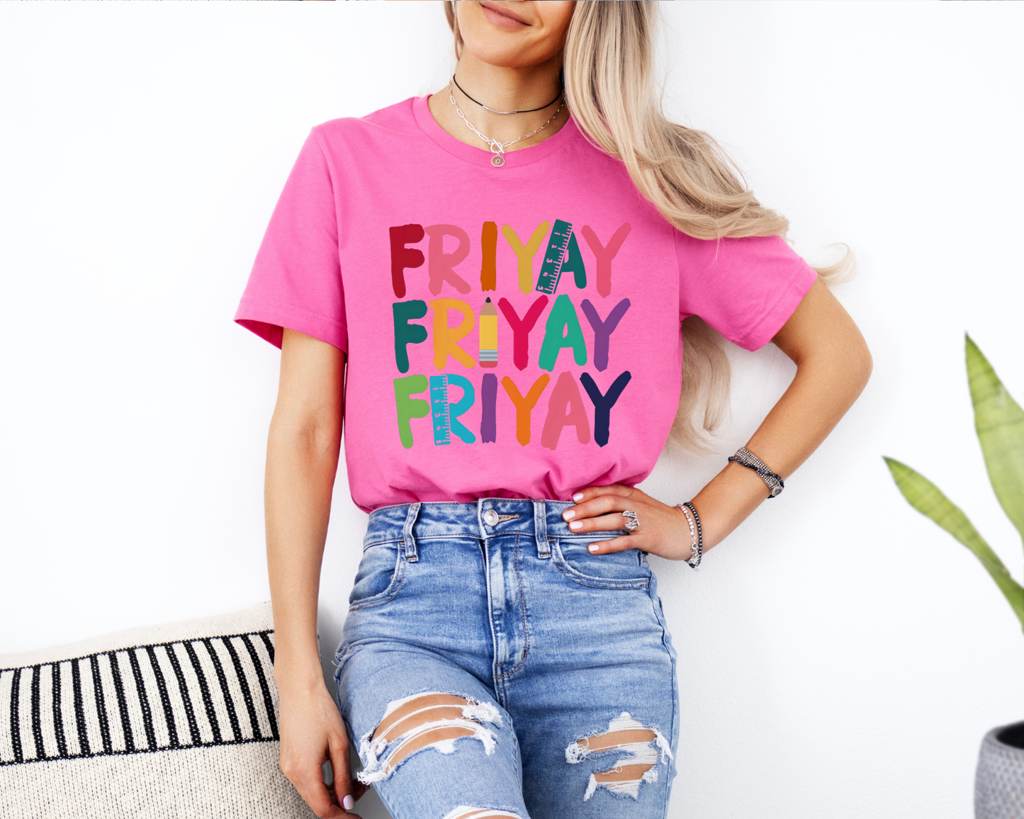 Teacher FriYAY Color Pop DTF Transfer