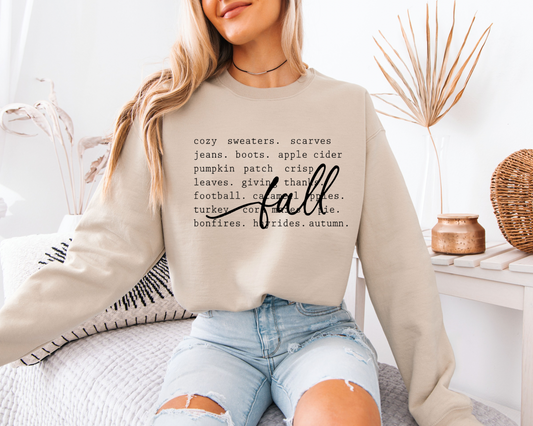 Cozy Fall DTF Transfer